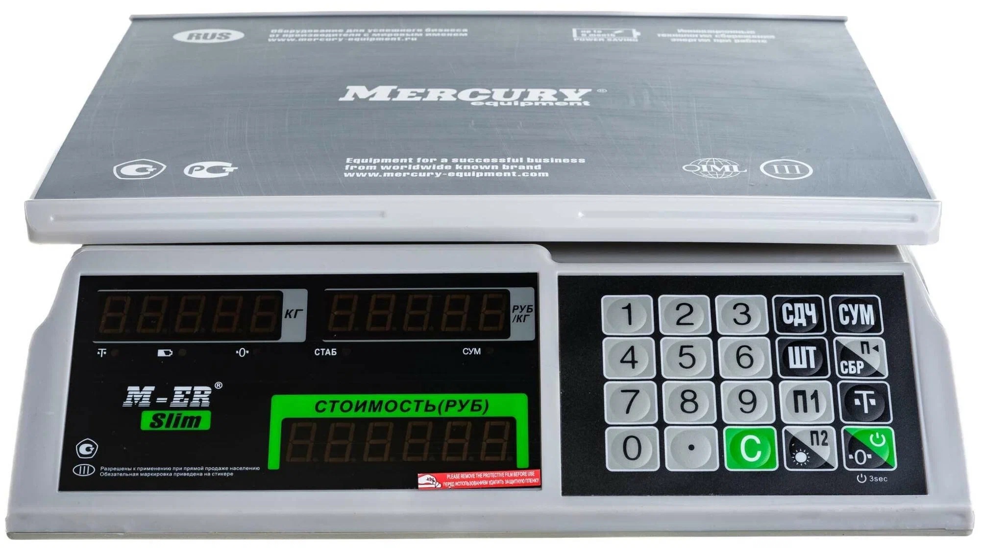 Весы торговые M-ER 326AC-32.5 LED